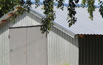repairing Congleton Edge metal garage roofing